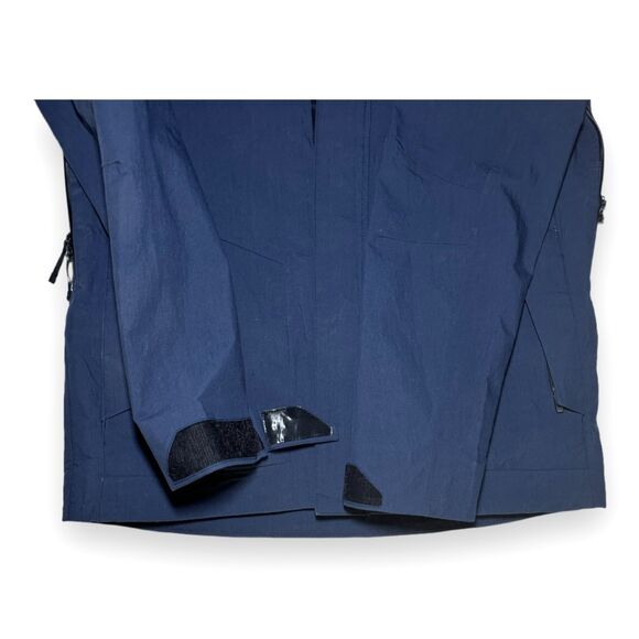 Aether Access Shell Jacket Men's M Navy RECCO Hardshell Ski Coat - Picture 11 of 14